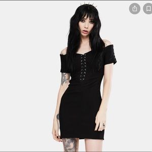 Dolls kill black dress